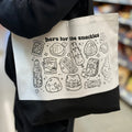 Snackies tote bag