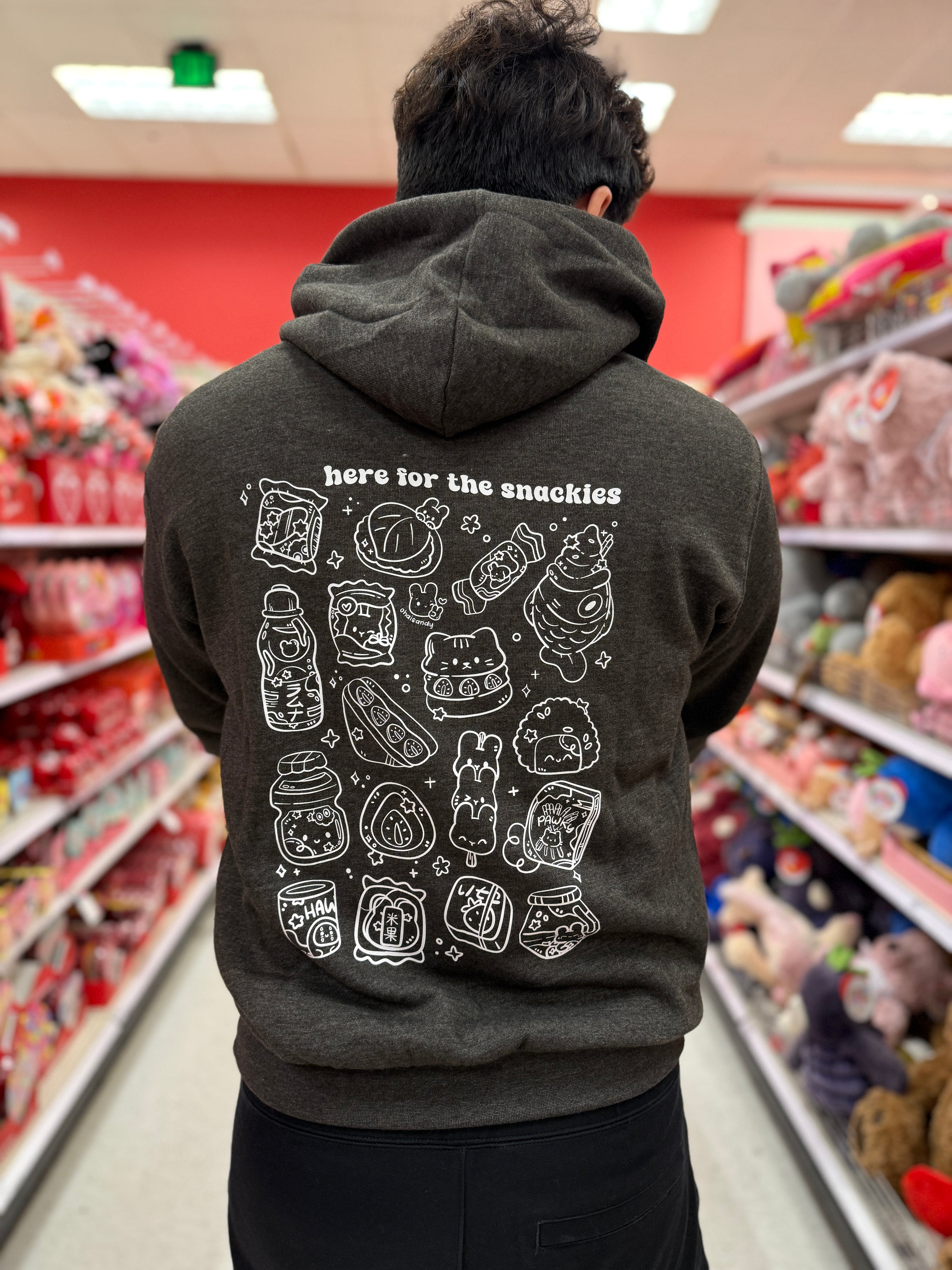 Here for the Snackies Hoodie