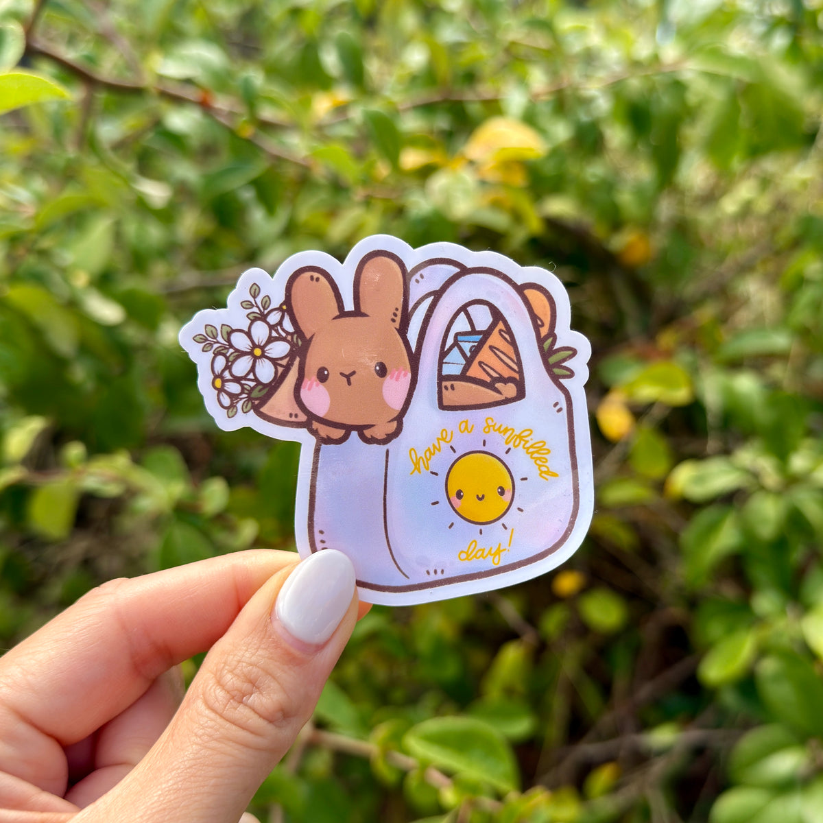 Grocery Bun | Weatherproof Sticker